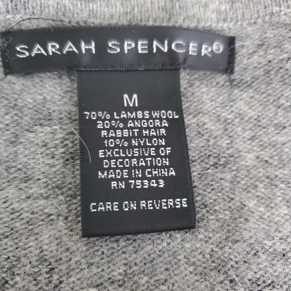 Sarah Spencer Cardigan sweater Size M - Picture 5 of 6